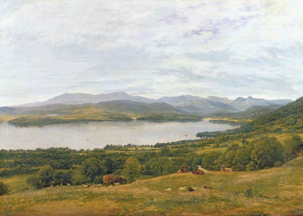 The Head of Windermere af John Glover
