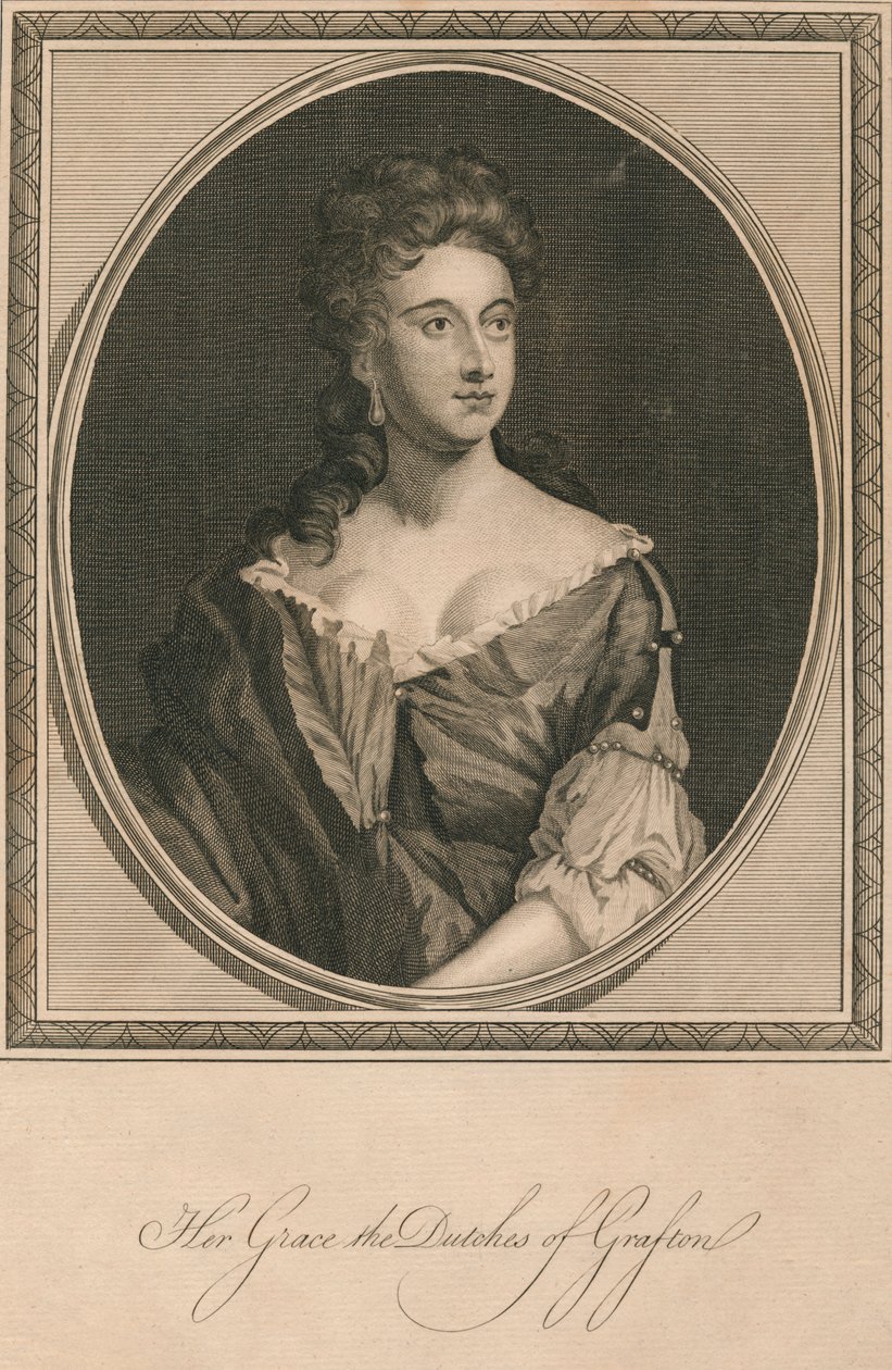 Hendes nåde hertuginden af Grafton, 1787. af John Goldar