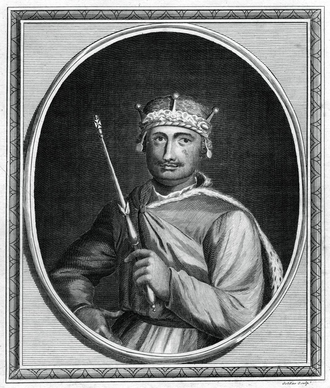 Kong William II af England, 1786. af John Goldar