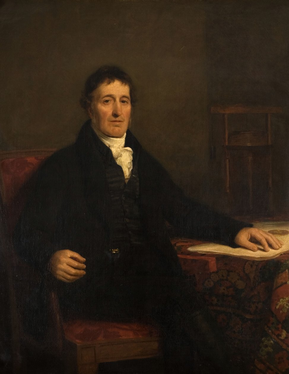 Portræt af William Murdoch 1754-1839, 1827. af John Graham Gilbert