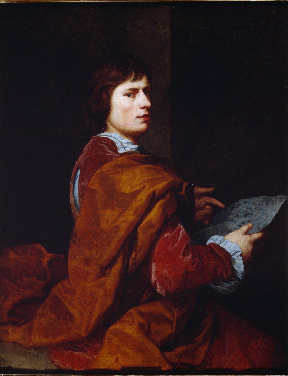 Selvportræt af John Greenhill