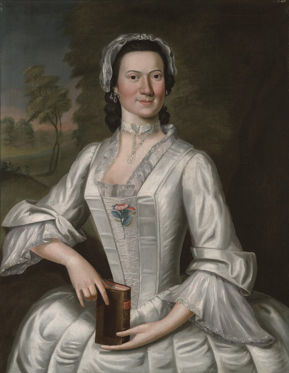 Elizabeth Moffatt Sherburne, ca. 1750 af John Greenwood