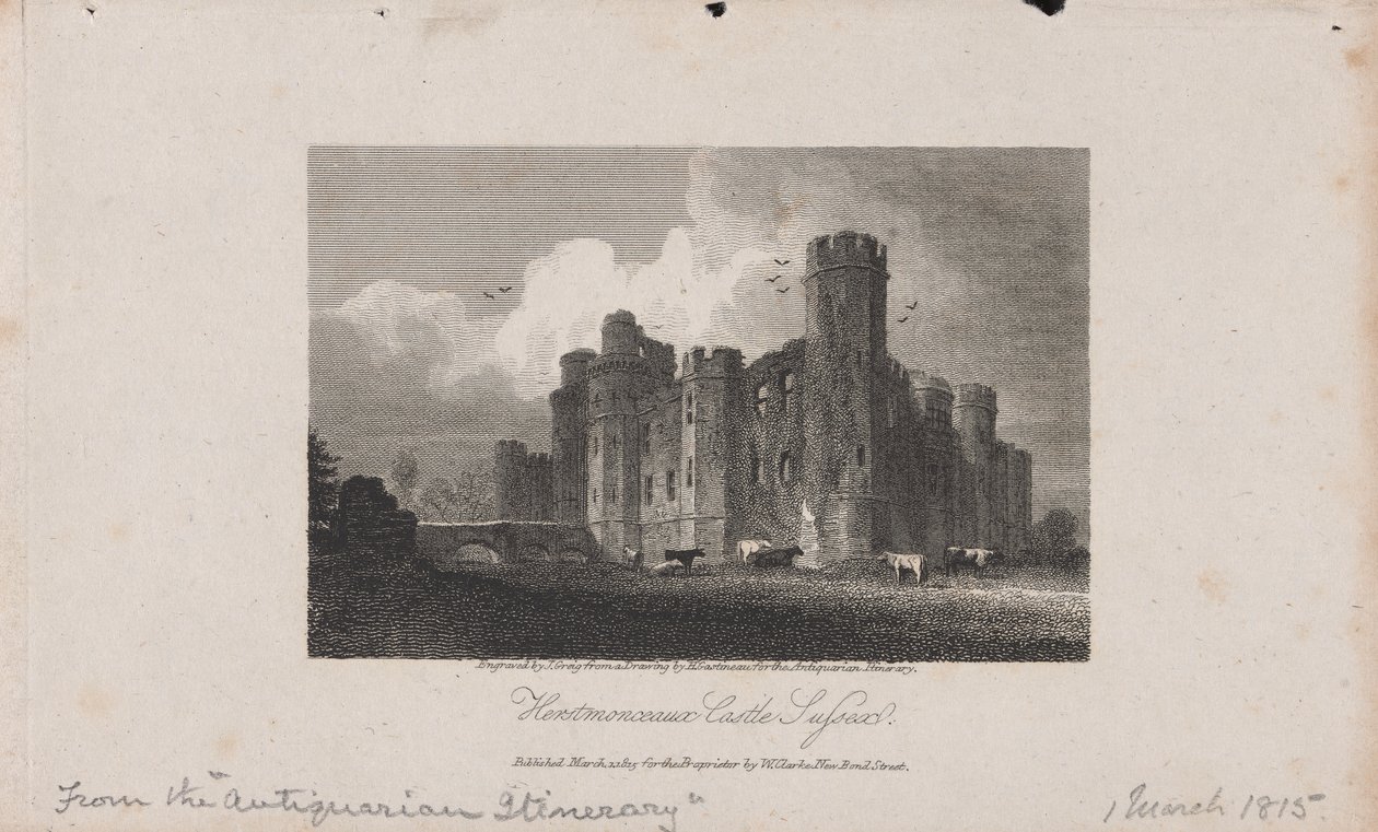 Herstmonceux Castle, Sussex af John Greig