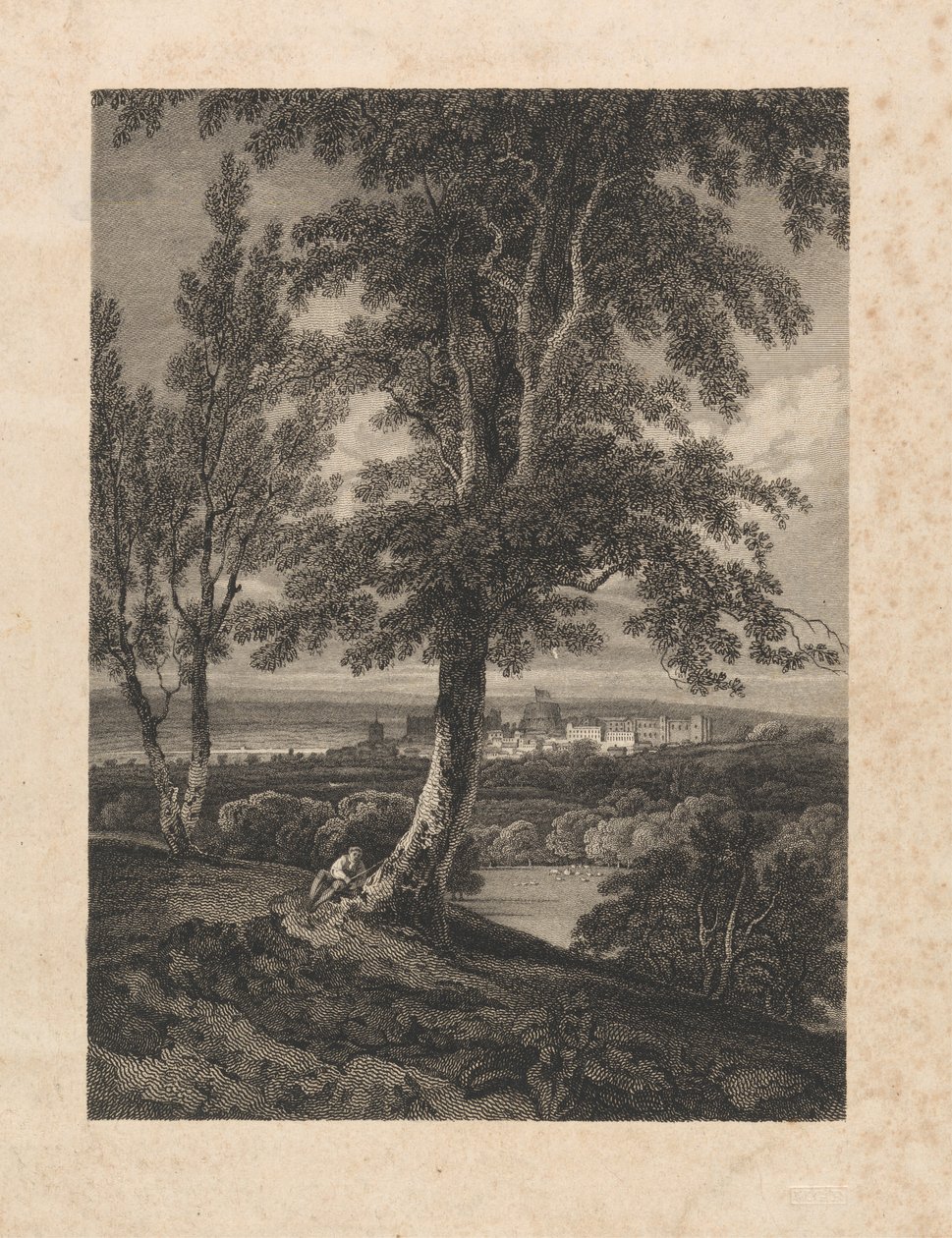 Windsor fra skoven, Berks af John Greig