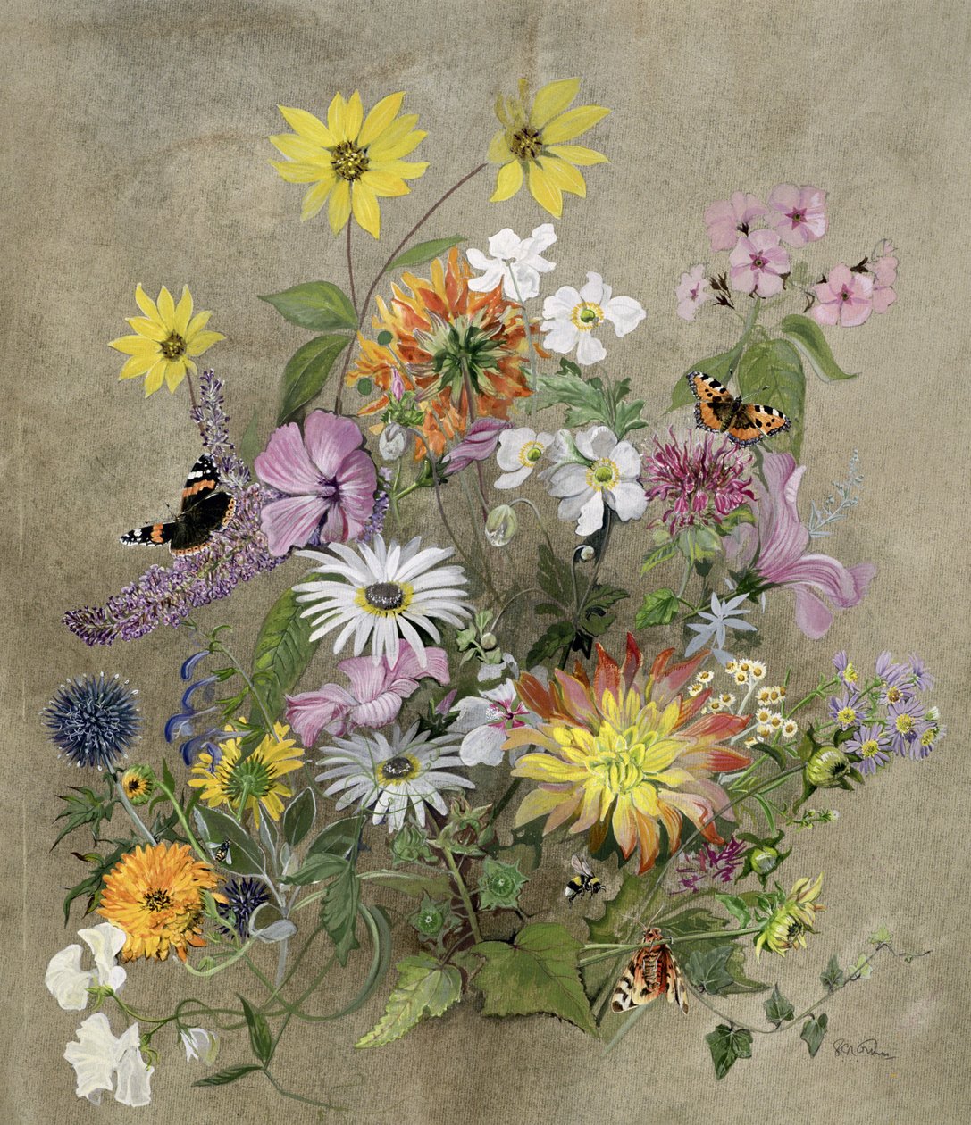 Sommerblomster af John Gubbins