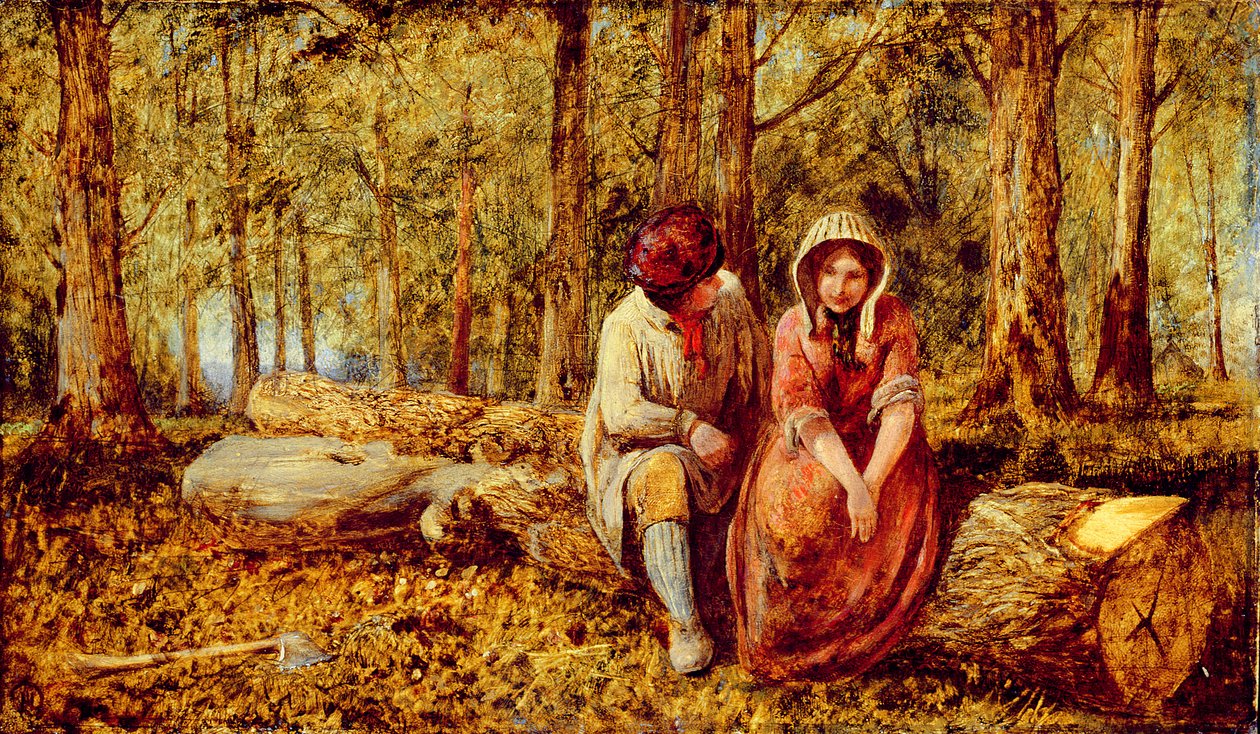 Skovmandens frieri af John H. Dell