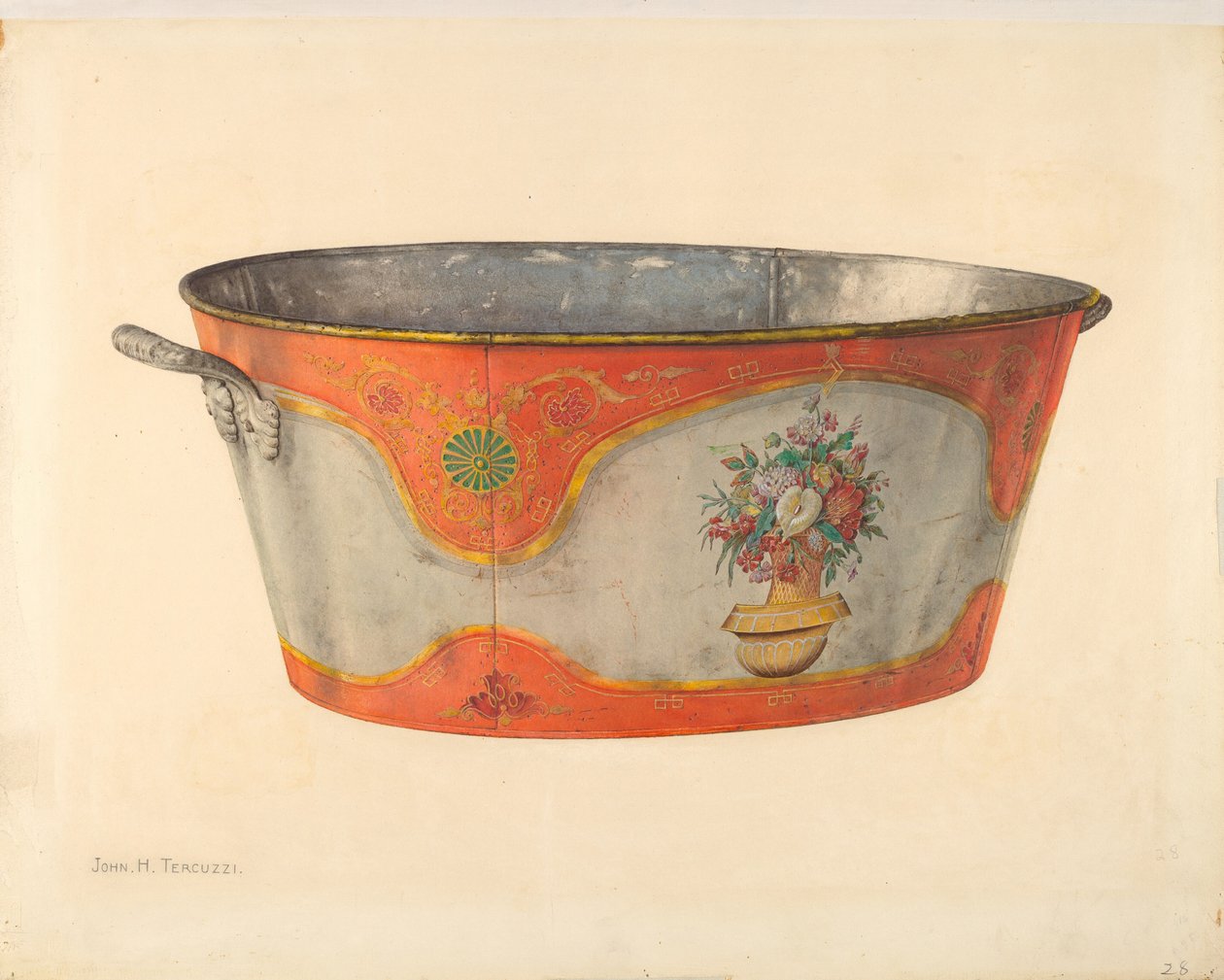 Malet kumme af John H. Tercuzzi
