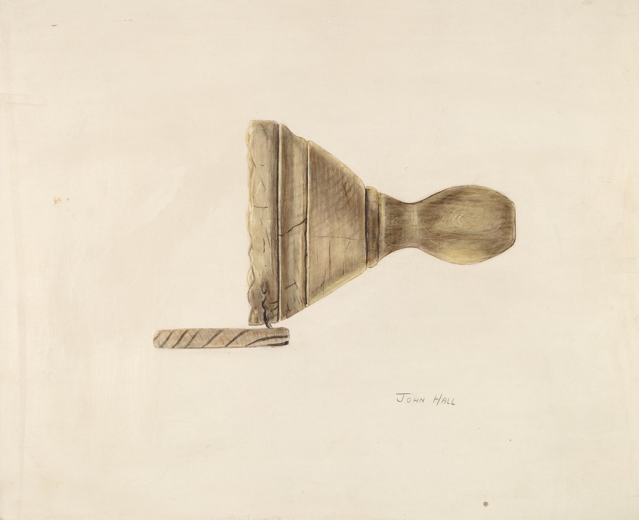 Smørform af John Hall