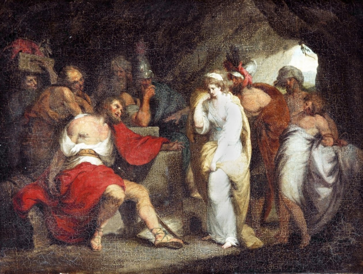 En fanget Jomfru af John Hamilton Mortimer