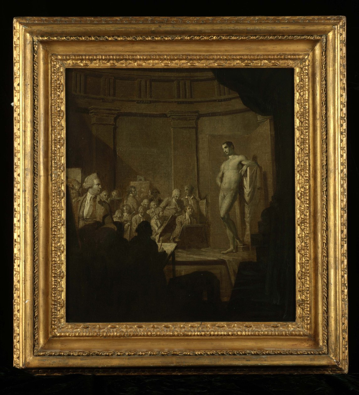 Et Akademi, ca. 1759-60 af John Hamilton Mortimer