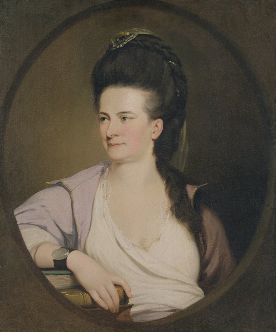 En ukendt kvinde, ca. 1770 af John Hamilton Mortimer