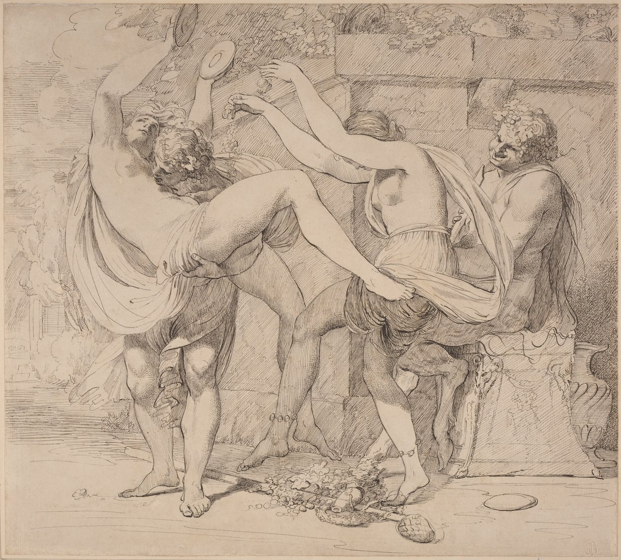 Bacchanal af John Hamilton Mortimer