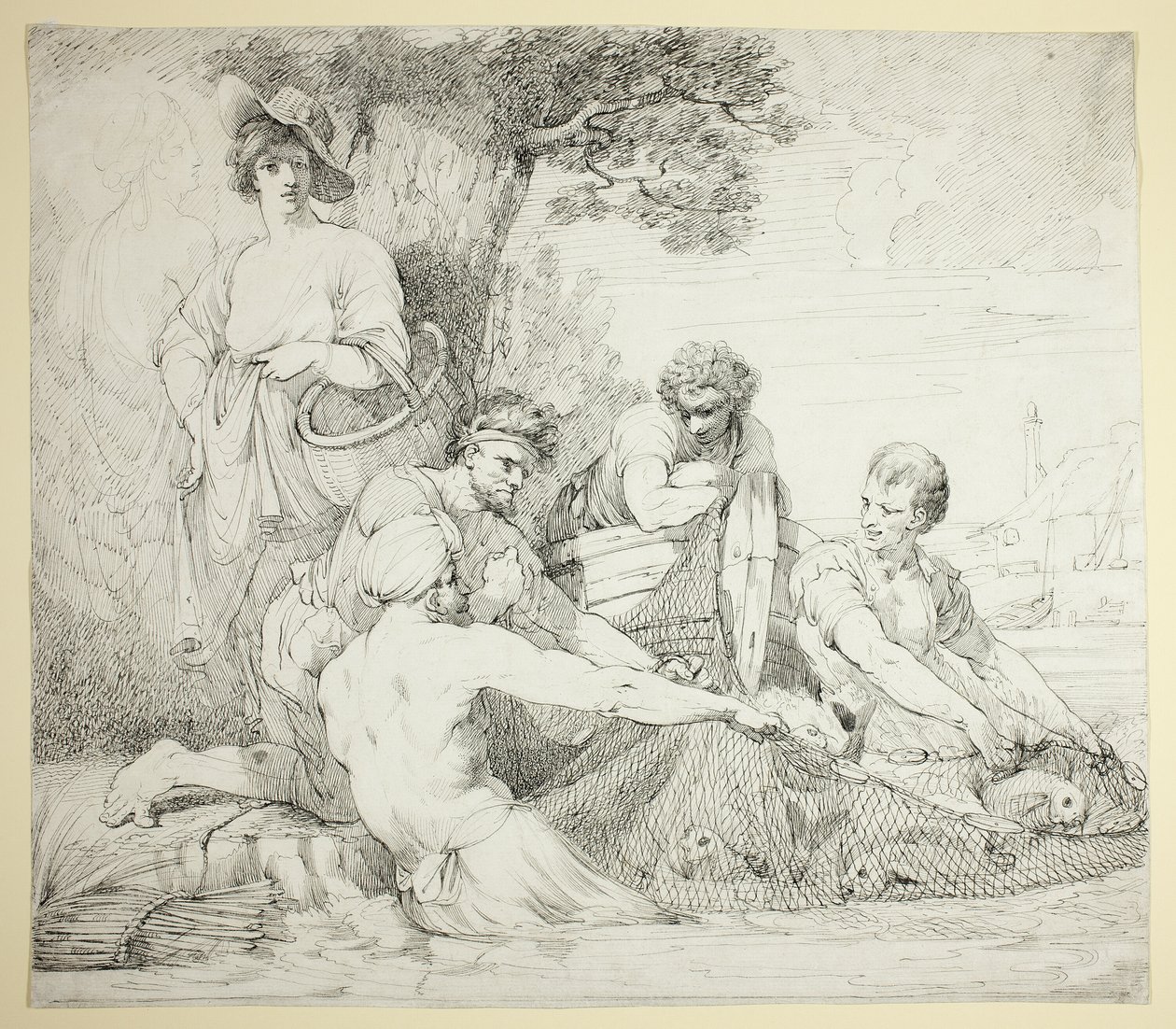 Fiskere af John Hamilton Mortimer