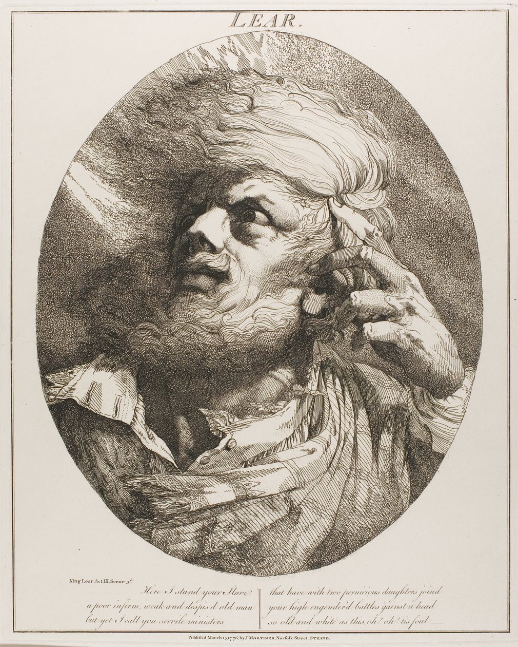 Lear af John Hamilton Mortimer