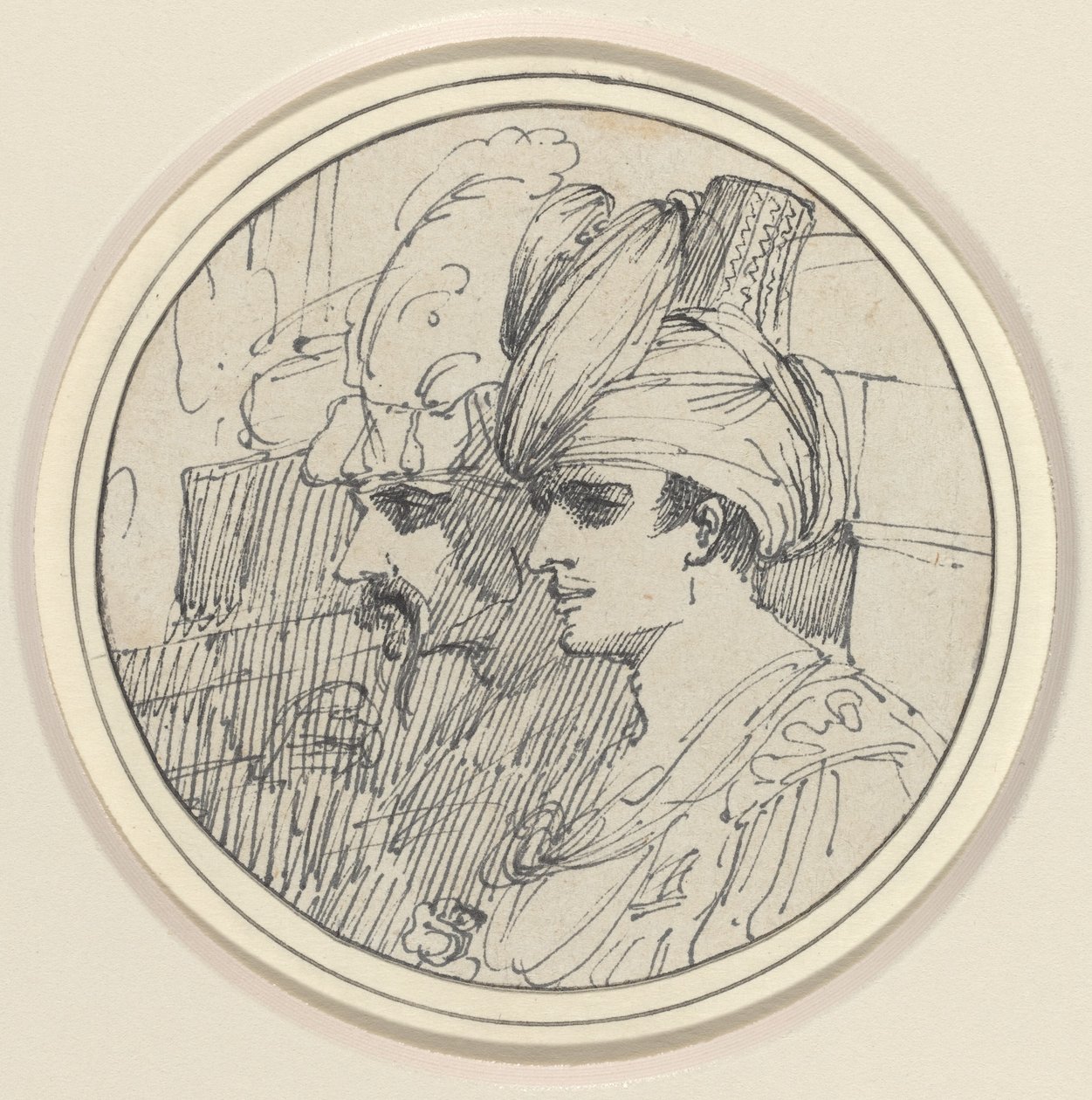To orientalske hoveder af John Hamilton Mortimer