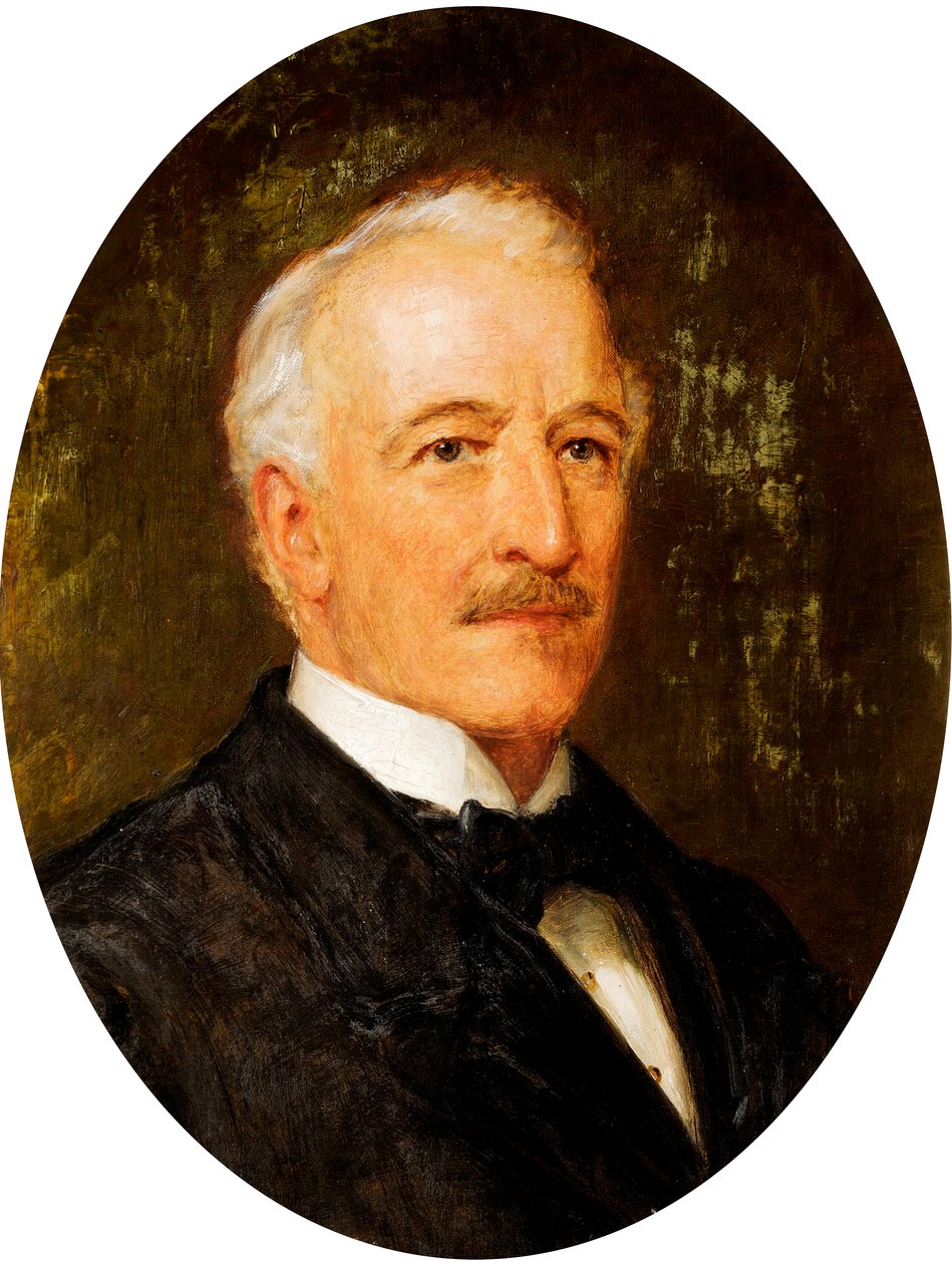 Baron Charles Conrad Adolphus du Bois de Ferrieres (1823-1908), liberalt parlamentsmedlem for Cheltenham (1880-85), ca. 1885-1900 (olie på lærred) af John Hanson Walker
