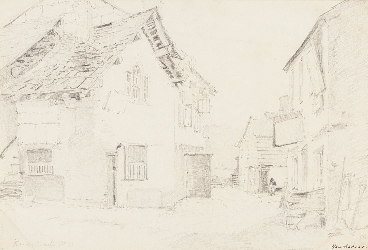 Hawkshead, Cumbria, 1807 af John Harden