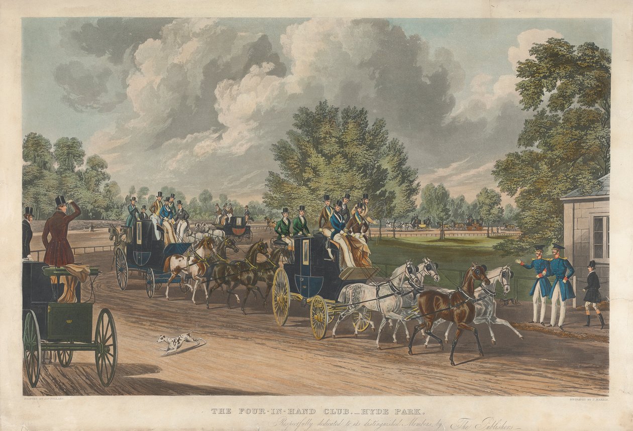 Four-in-Hand Club, Hyde Park af John Harris