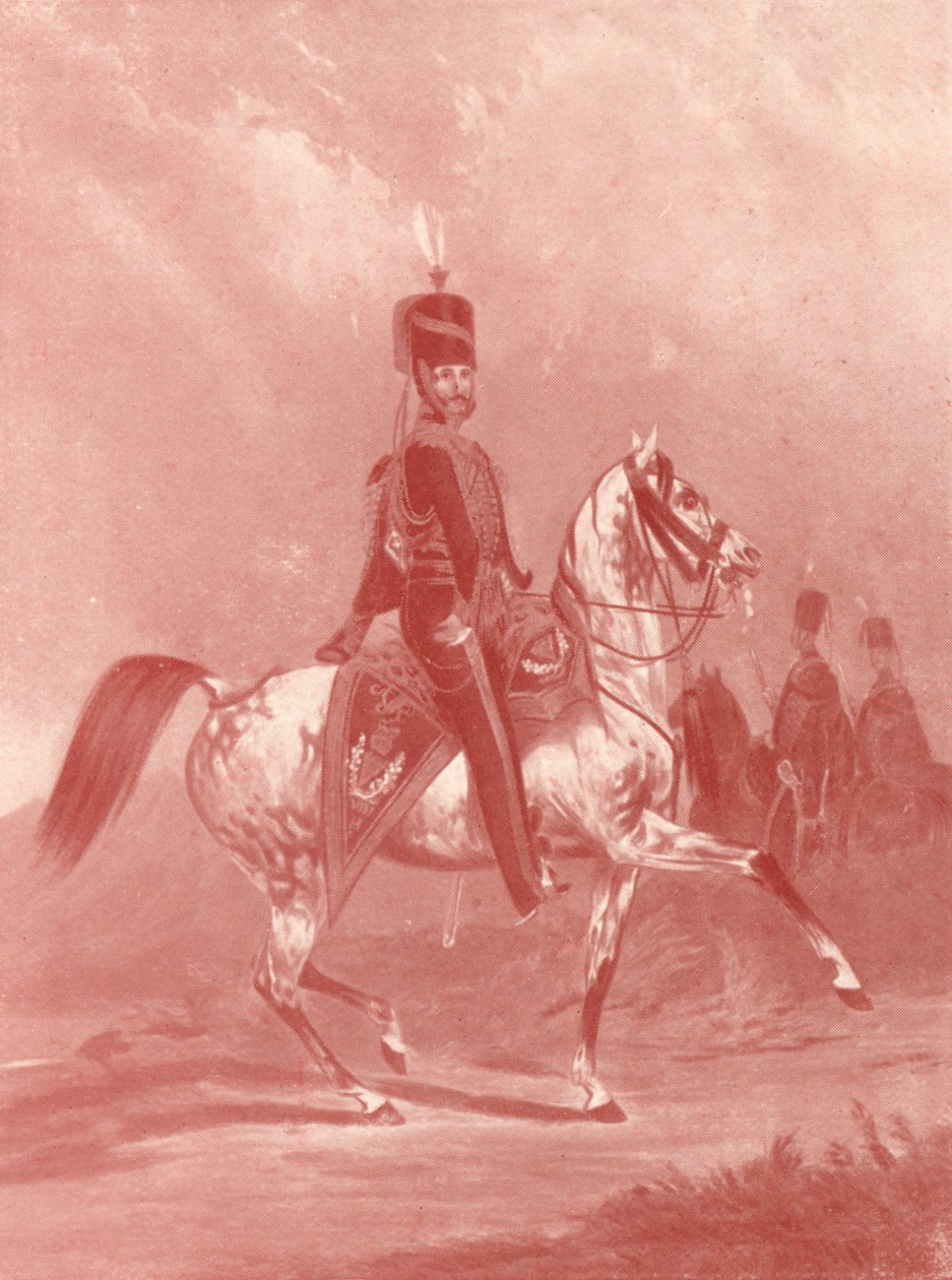 8th Light Dragons Kings Royal Irish, c1820-1870, 1909 af John Harris Junior