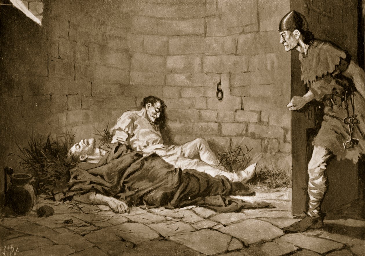 Hertugerne Erik og Valdemar fængslet og døde, 1318 af John Harris Valda