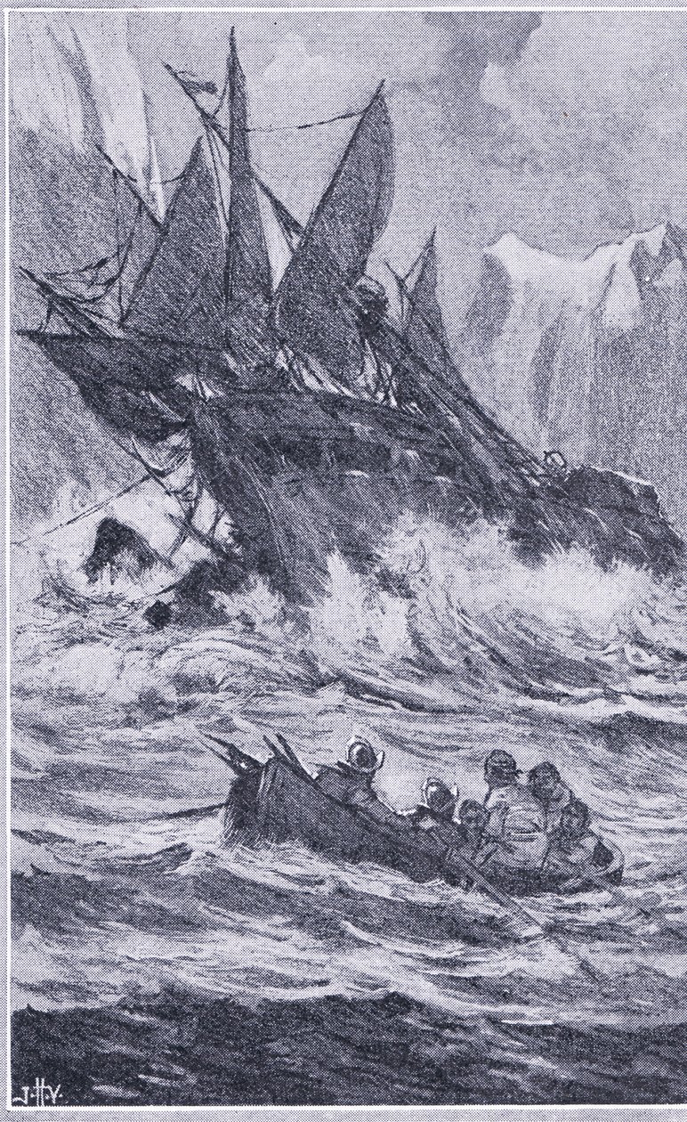 Vittoria gennemførte den første tur rundt om jorden i september 1522, Newnes Pictorial Knowledge udgivet af Newnes, ca. 1950