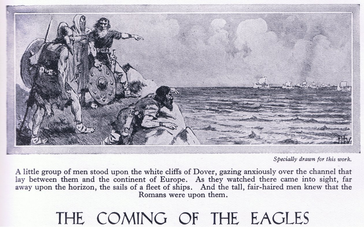 The coming of the Eagles, ca. 1950 af John Harris Valda