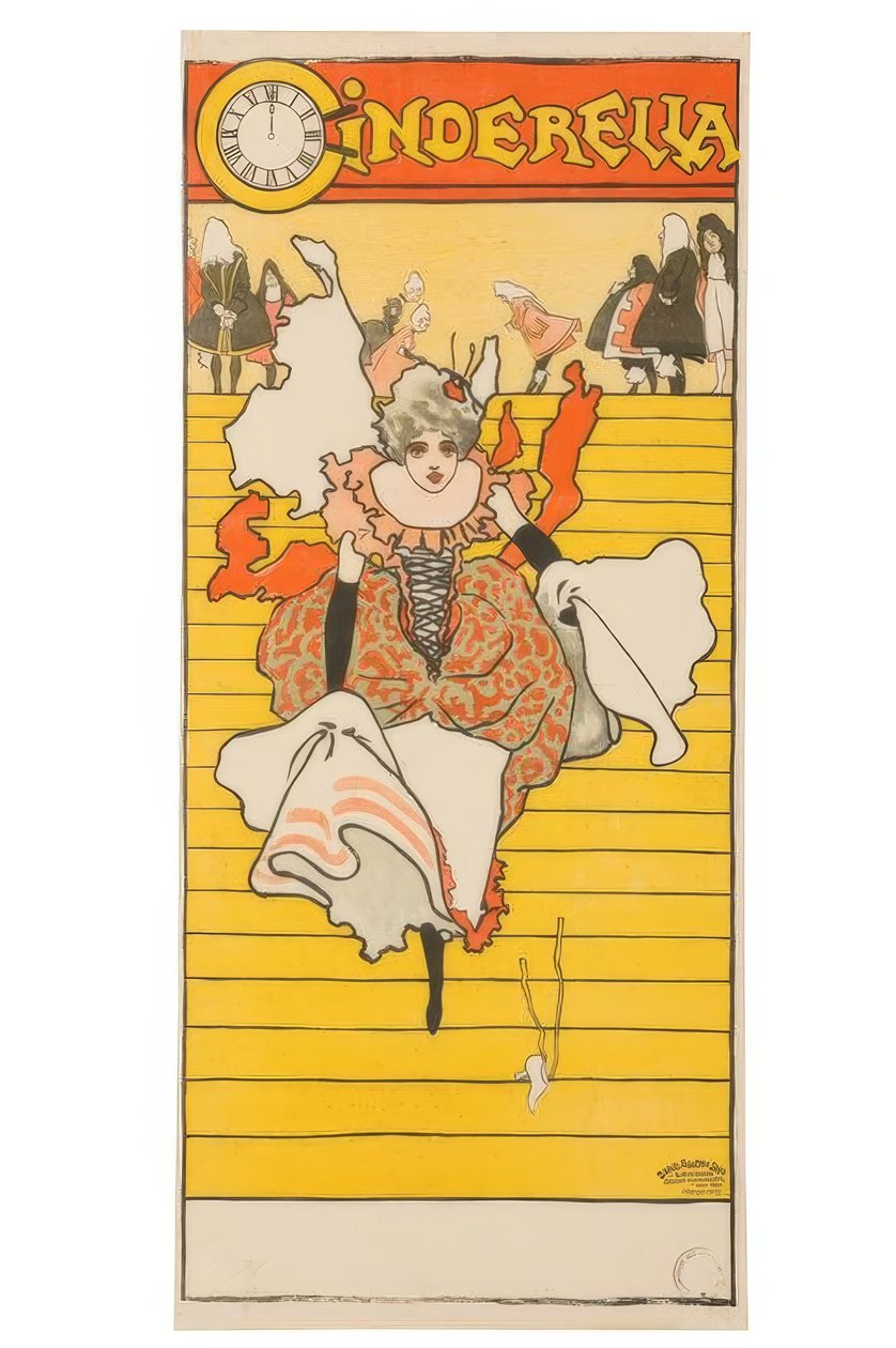 "Askepot" / J. Hassall / Plakat, ca. 1893-1895 af John Hassall
