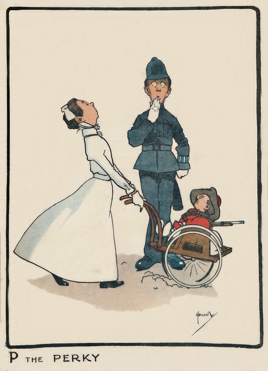 P the Perky / J. Hassall / Zeichnung, 1903 af John Hassall