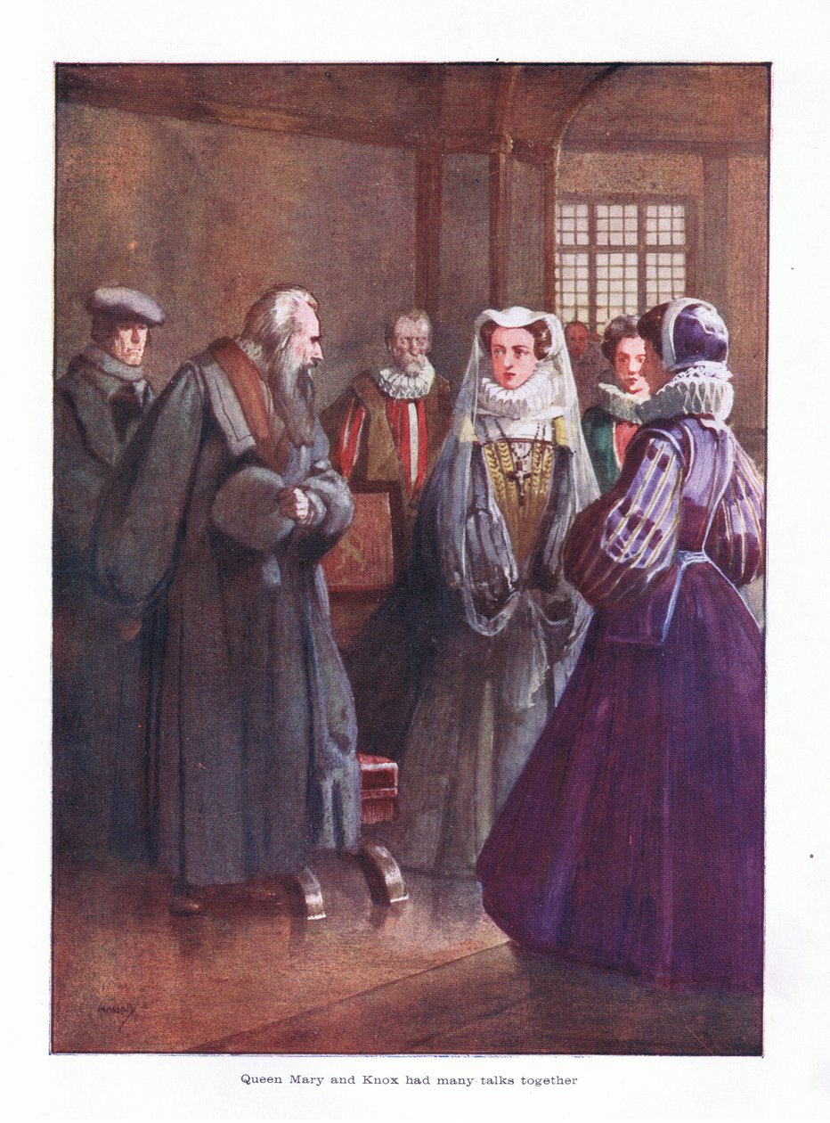 Queen Mary og Knot havde mange samtaler sammen af John Hassall