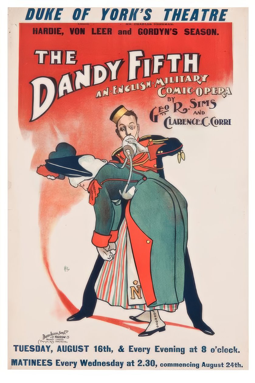 "The Dandy Fifth" / J. Hassall / Plakat, 1898 af John Hassall