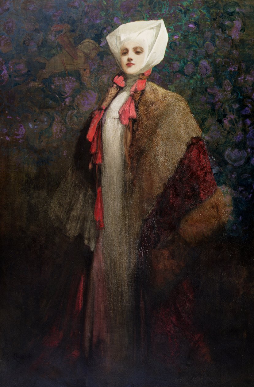 The Lady (olie på lærred) af John Hassall