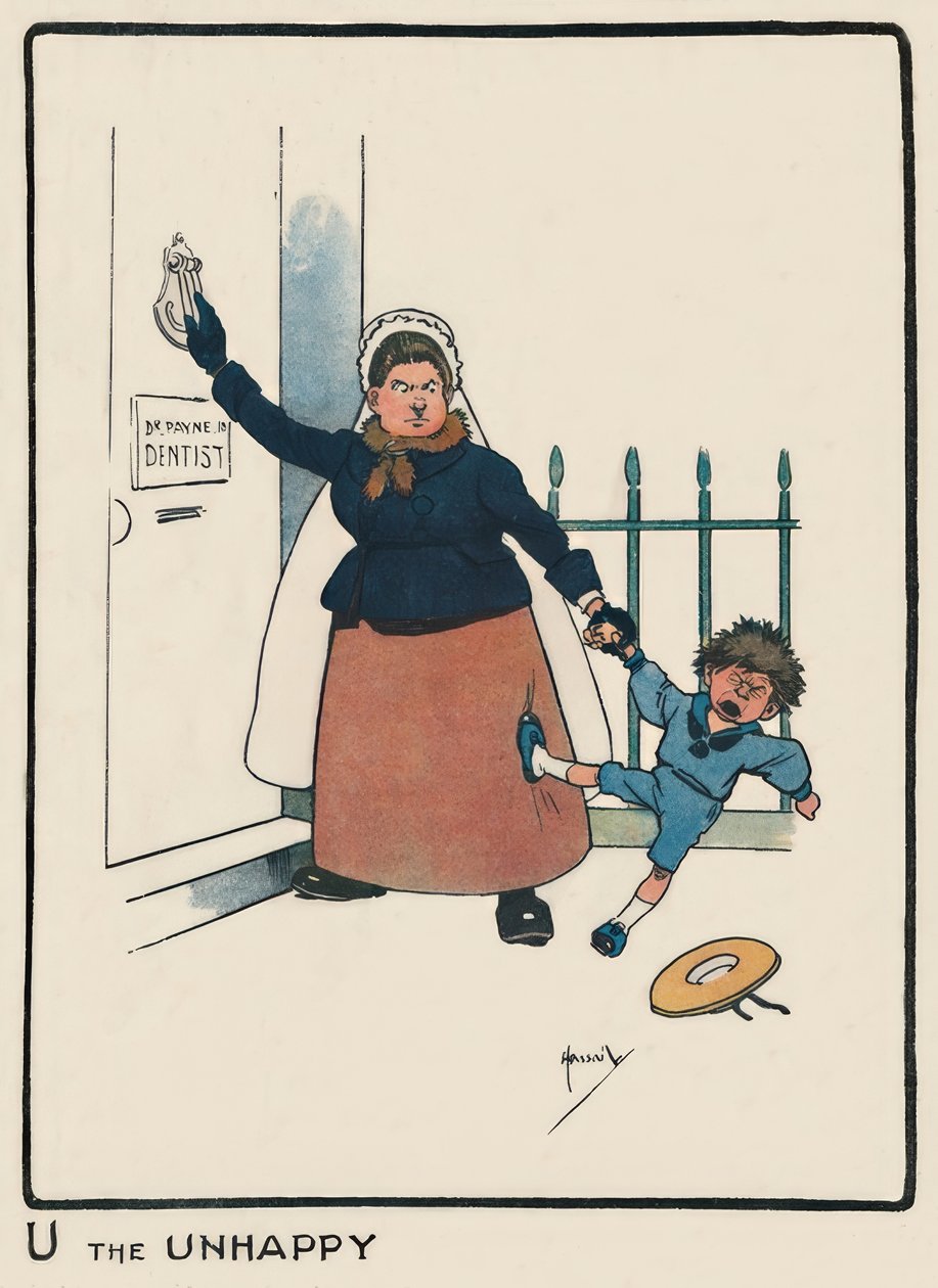 U den ulykkelige / J. Hassall / Zeichnung, 1903 af John Hassall