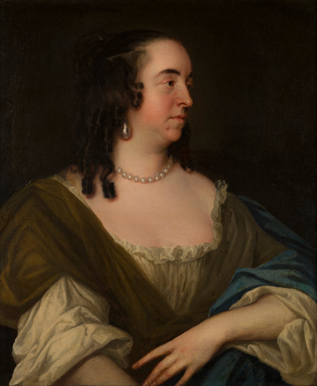 Portræt af Lady Porter, c.1620-79 af John Hayls