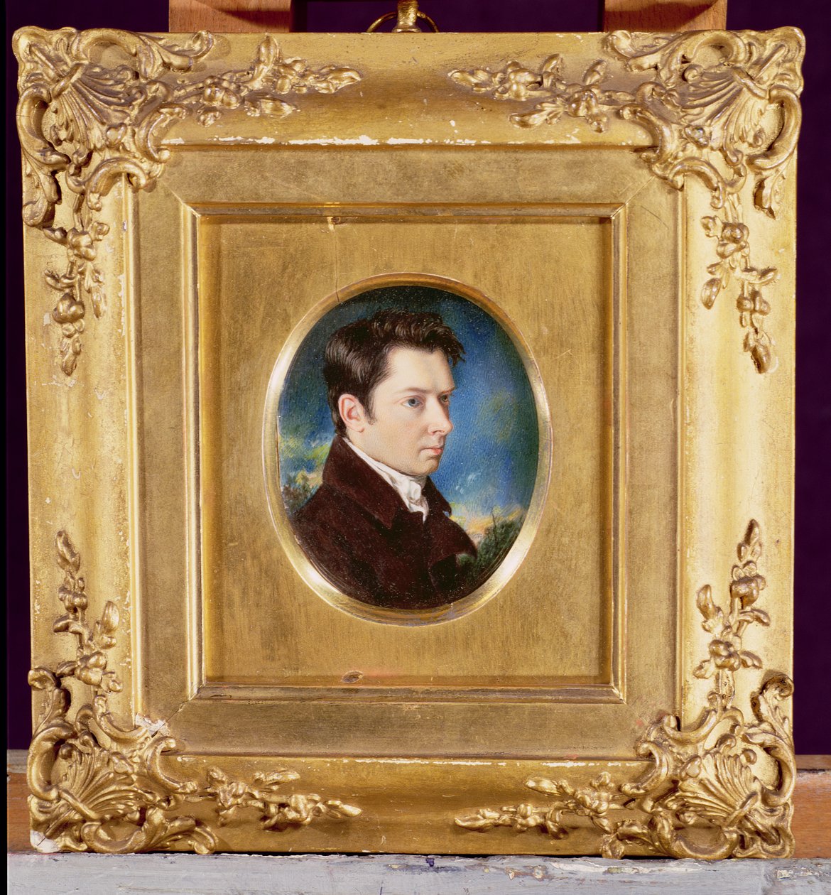 Portræt af William Hazlitt (se også 46492) af John Hazlitt