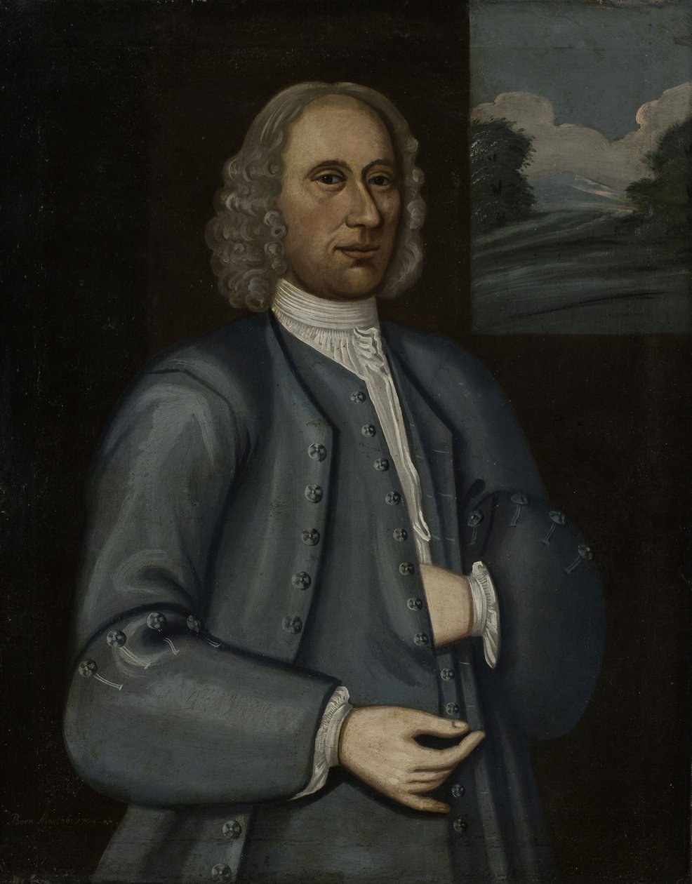 Kolonial Jacobus Van Slyke, 1735 af John Heaton
