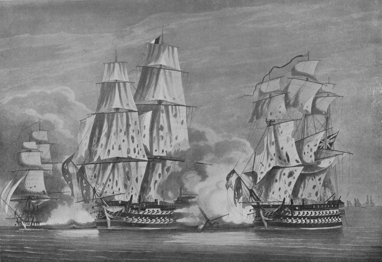 Tilfangetagelse af Rivoli, c1813 af John Heaviside Clark