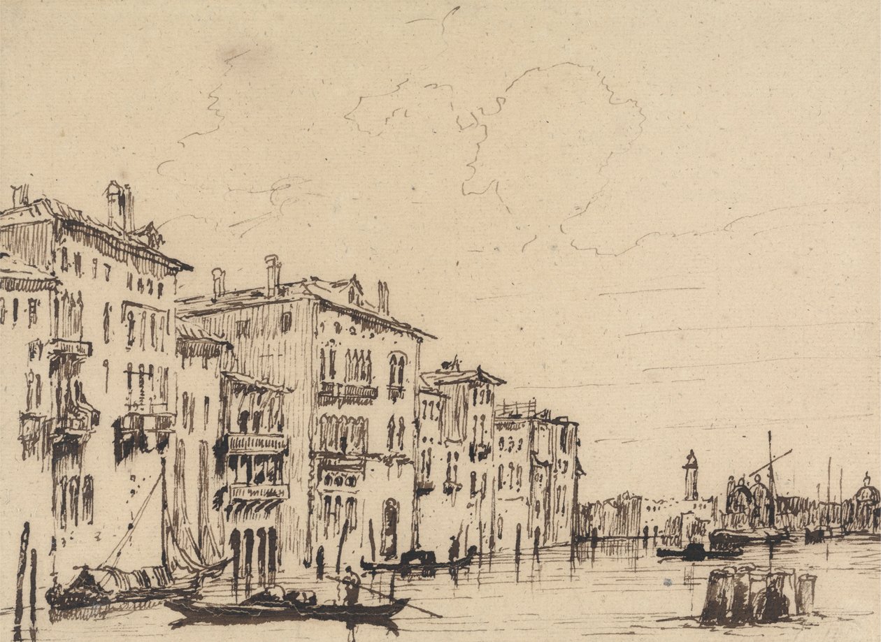 Venetiansk scene af John Henderson