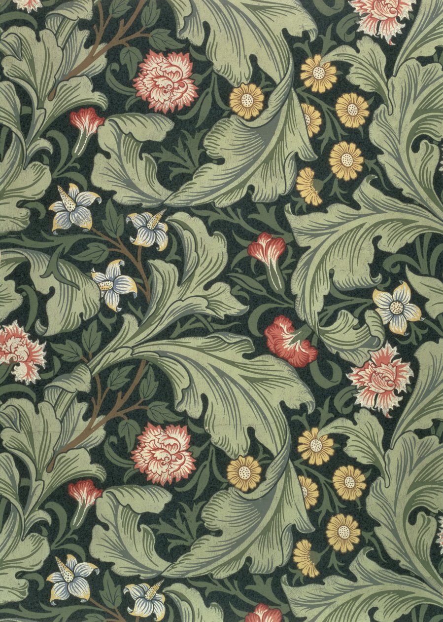 Leicester tapet, designet af John Henry Dearle (1860-1932) for Morris and Company, 1911 af John Henry Dearle