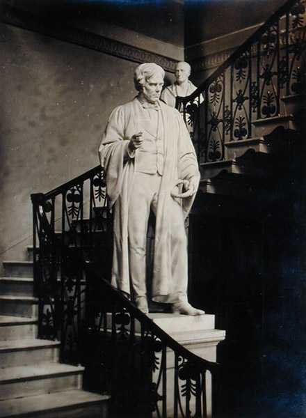 Michael Faraday (1791-1867) (marmor) af John Henry Foley