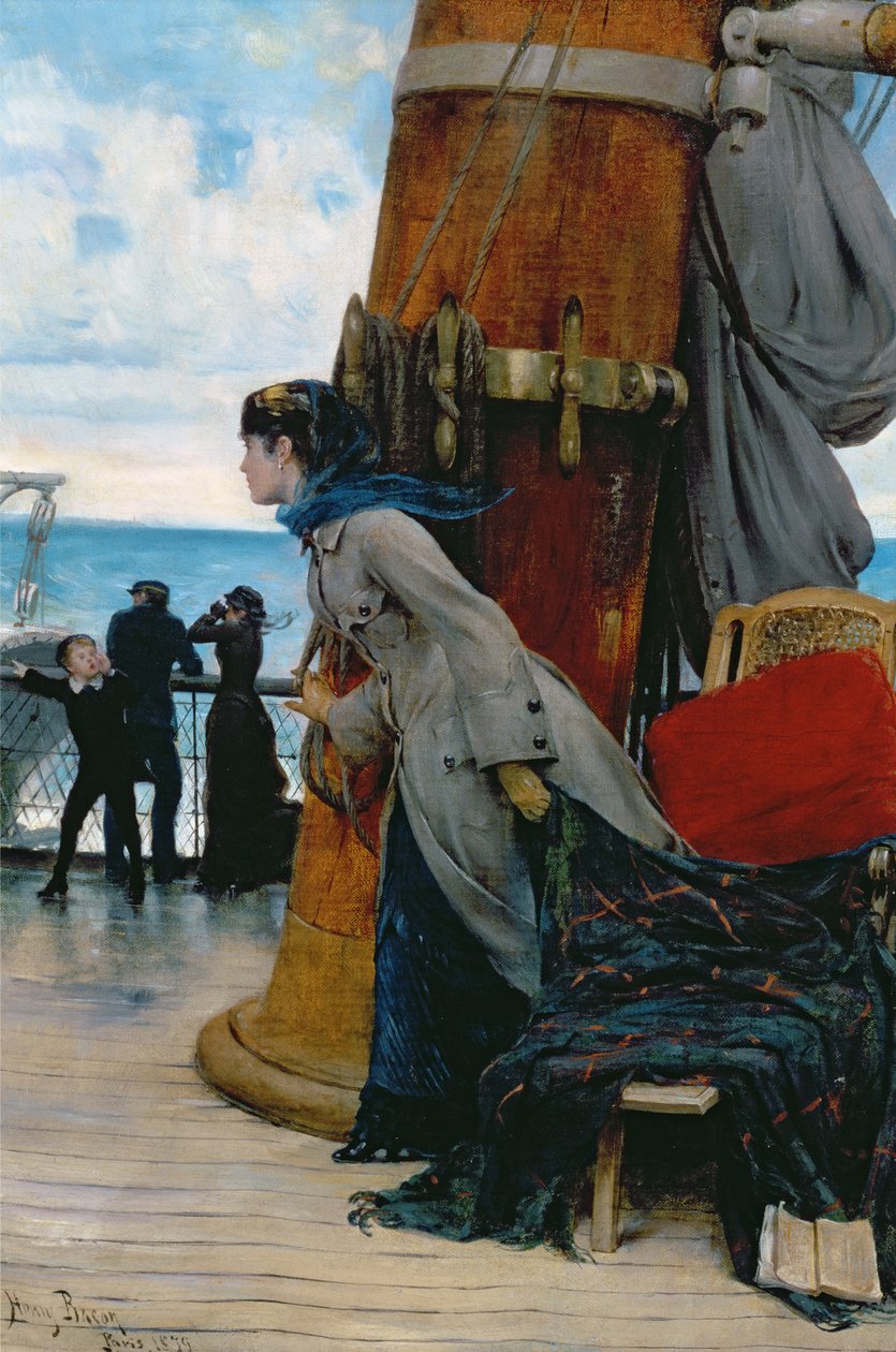Cross Atlantic Voyage, 1879 af John Henry Frederick Bacon