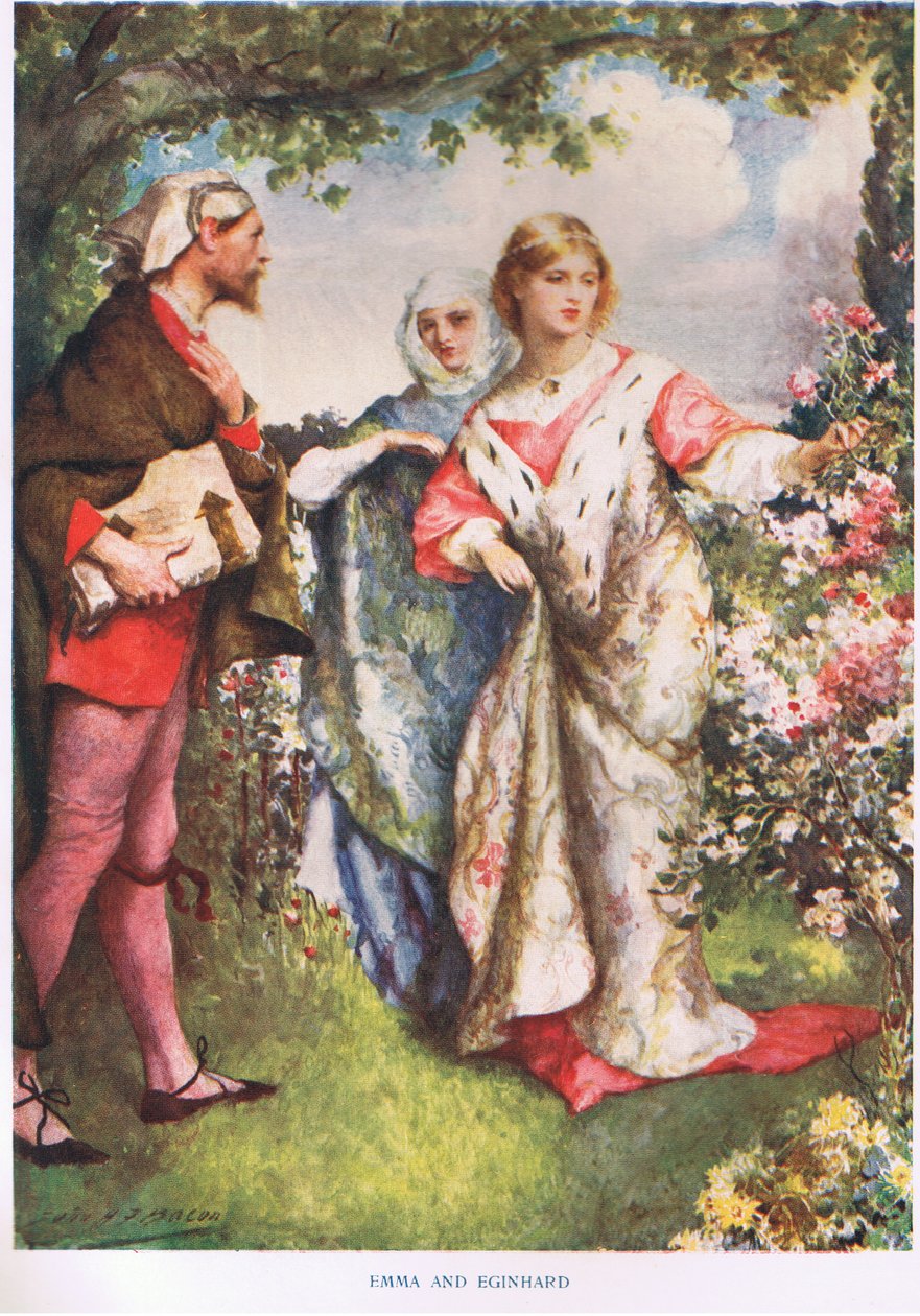 Emma og Eginhard af John Henry Frederick Bacon