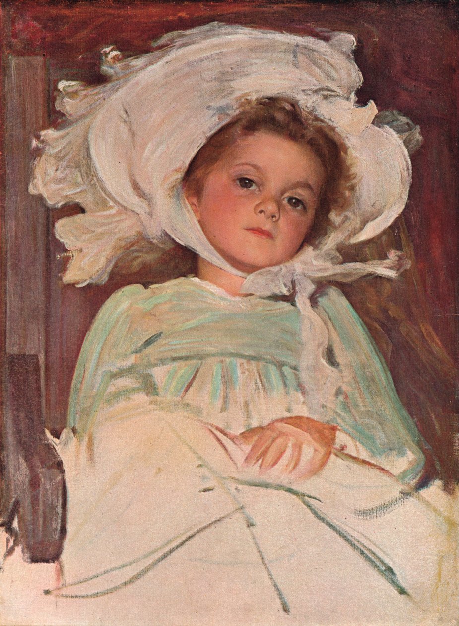 Portrætstudie, c1906 af John Henry Frederick Bacon