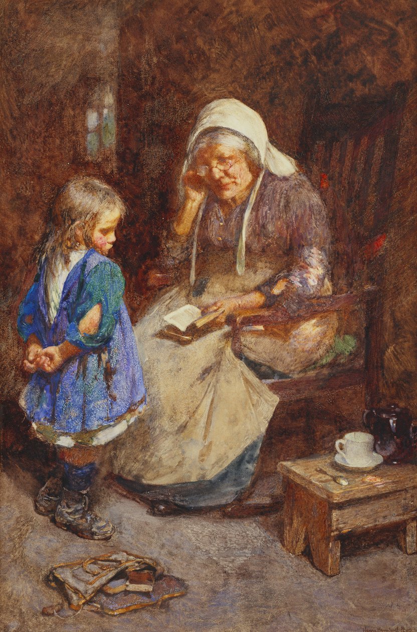 Kundskabens tornede vej", 1909 af John Henry Henshall