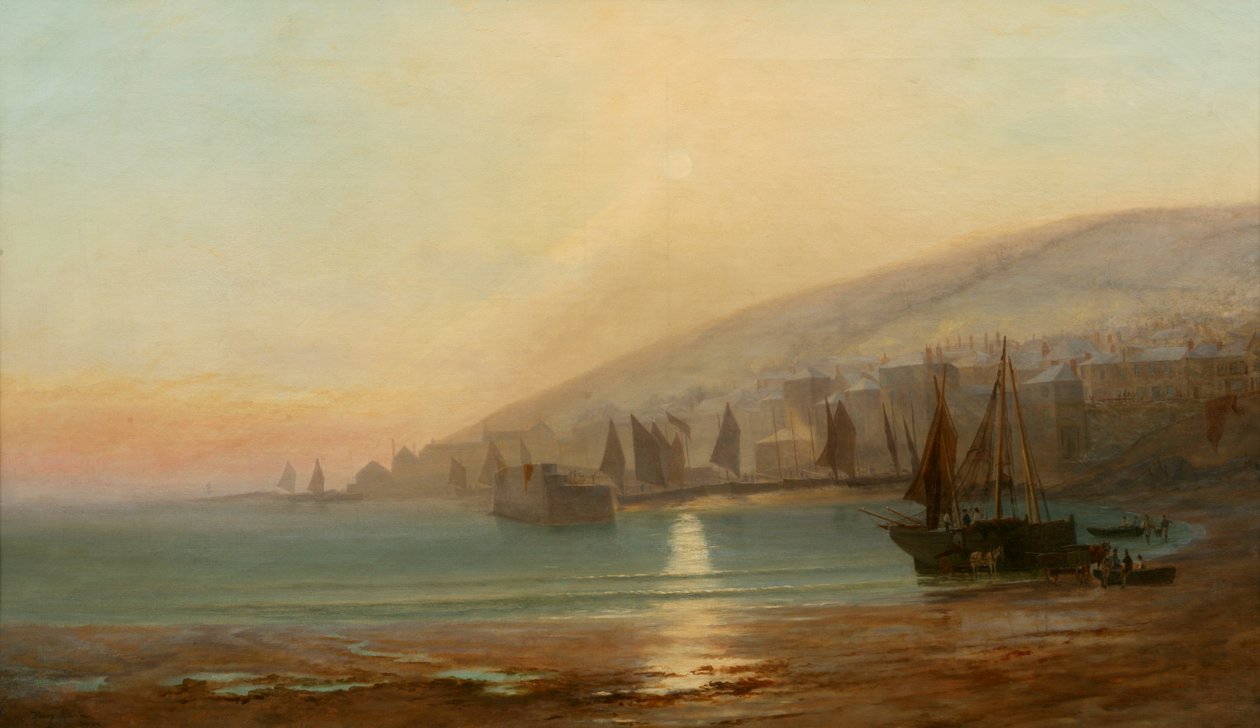 December morgen (i Mounts Bay) af John Henry Martin