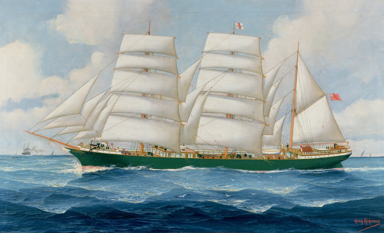 Barque Kilmeny af John Henry Mohrmann