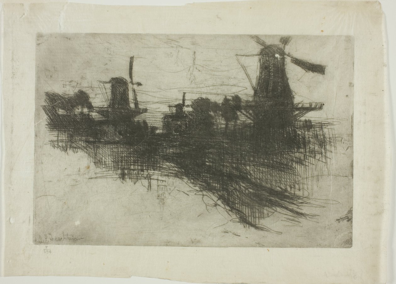 Aften af John Henry Twachtman