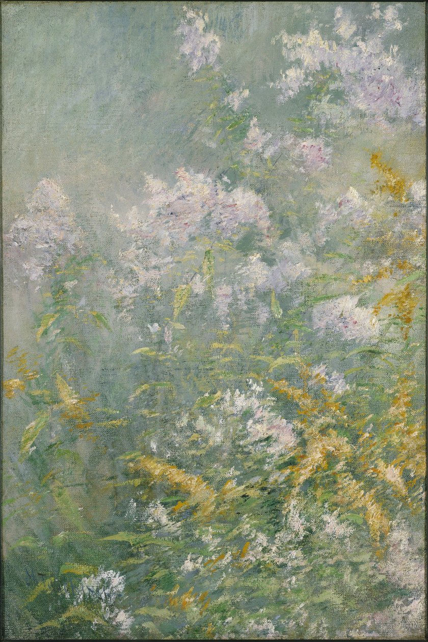 Engblomster (Gyldenris og Vild Aster) af John Henry Twachtman