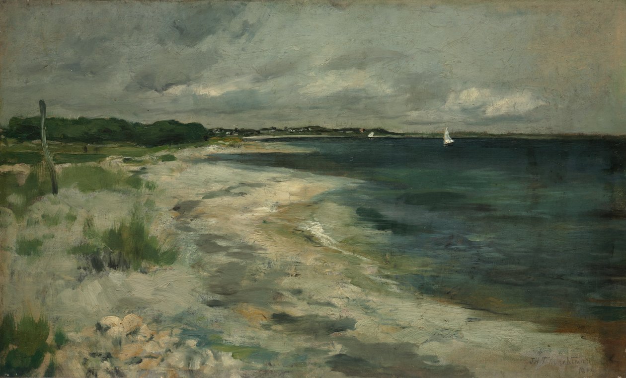 Stormskyer af John Henry Twachtman