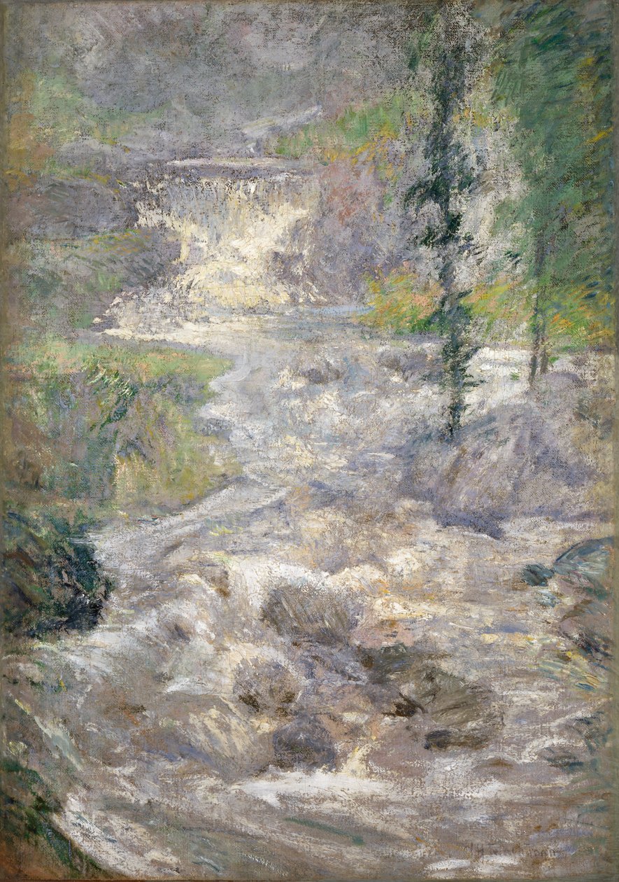 Regnbuens kilde af John Henry Twachtman