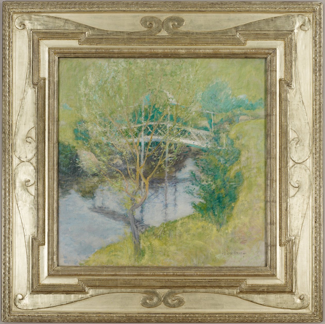 Den hvide bro af John Henry Twachtman